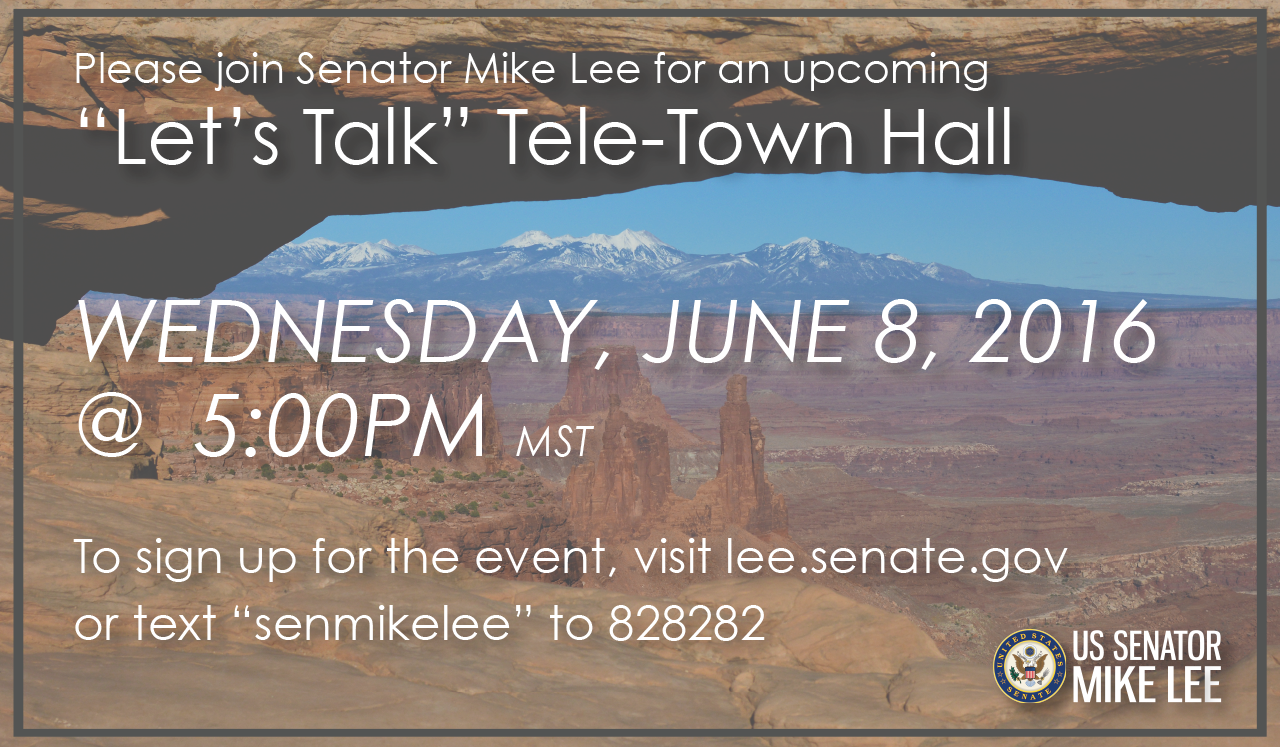 June Tele-Town Hall