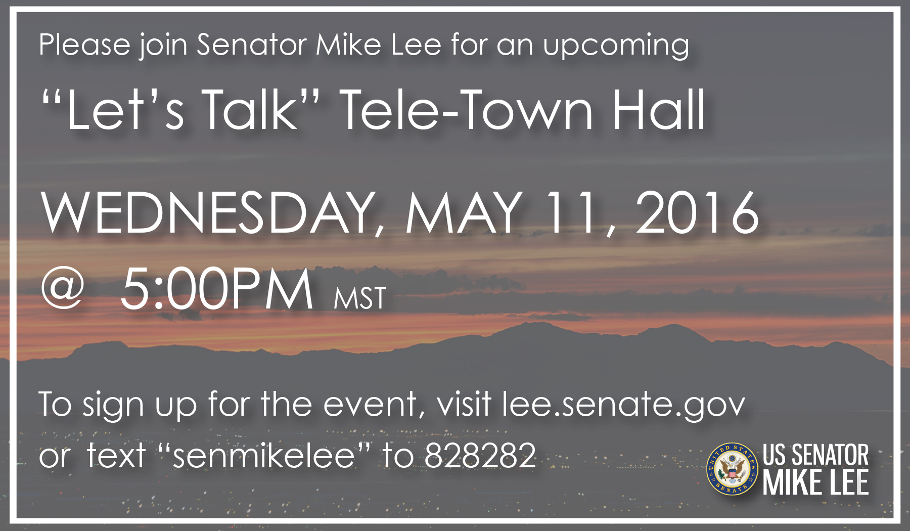 Senator Mike Lee