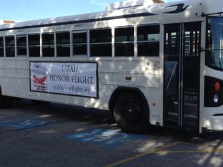 utah honor flight bus